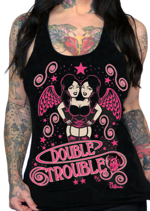 double trouble angel tank by pinky star
