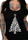 Halloween Christmas tree holiday tee by pinky star
