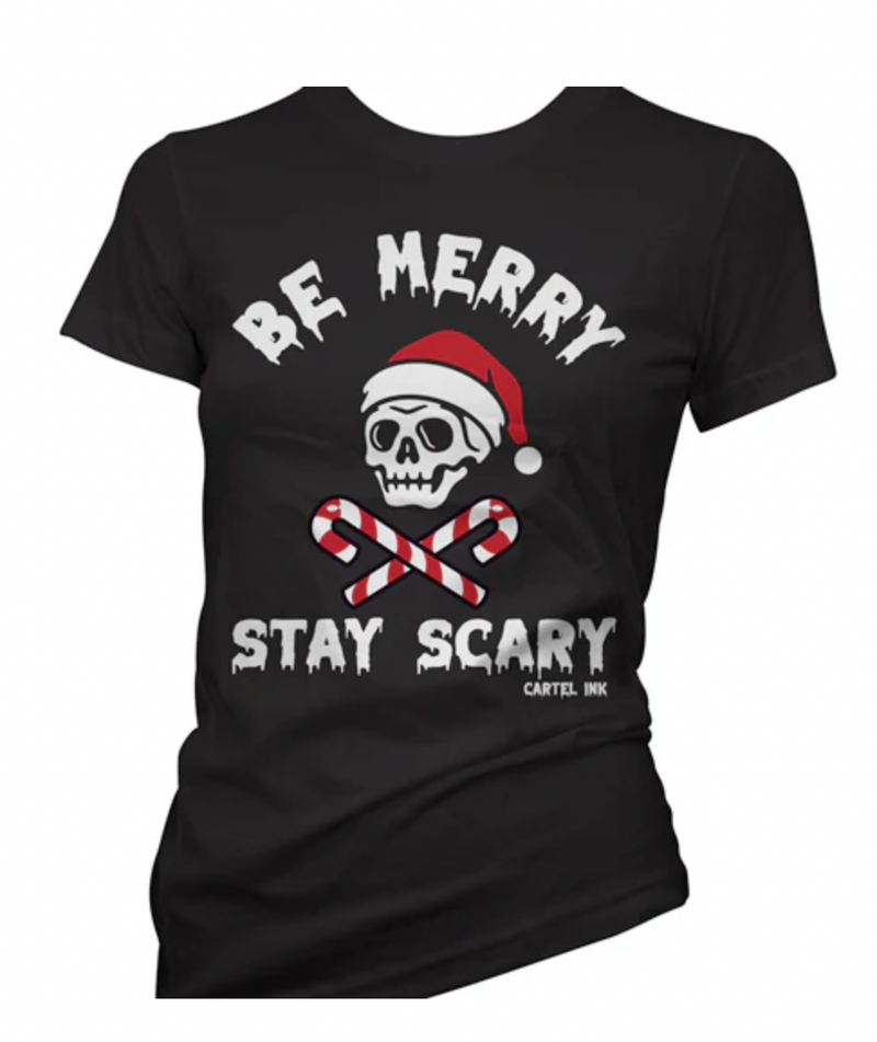 Be Merry Stay Scary Tee