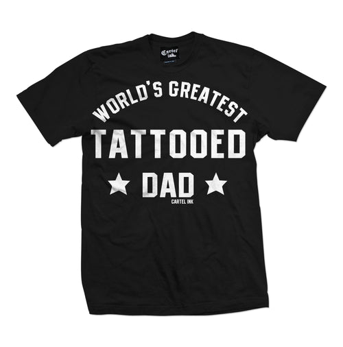world's greatest tattooed dad - cartel ink - pinky star