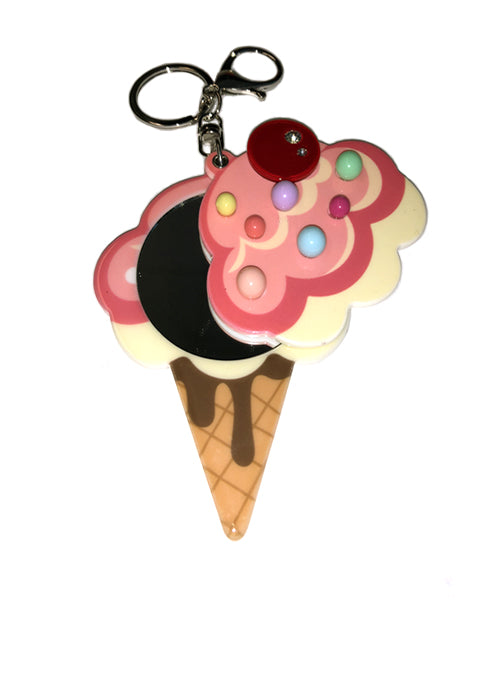 Ice Cream Purse and Key Pendant