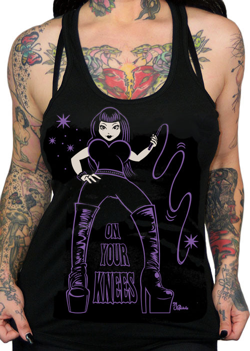On Your Knees Tank Top - Pinky Star