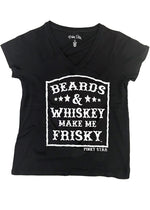 Beards And Whiskey Make Me Frisky Plus Size