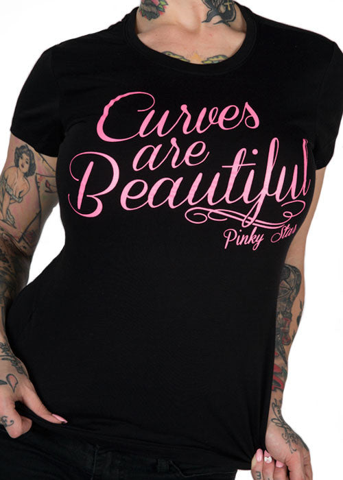 Curves Are Beautiful Tee