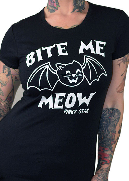 Bite Me Meow Tee
