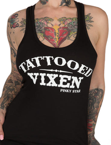 Tattooed Vixen Racerback Tank Top – Pinky Star