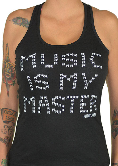 Music Is My Master Racerback Tank Top