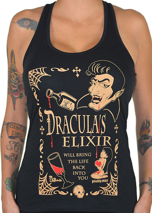 Dracula's Elixir Racerback Tank Top