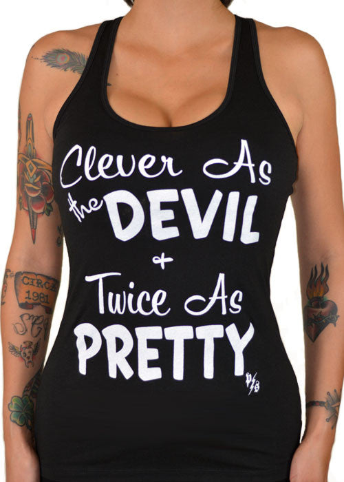 Clever As The Devil Tank Top