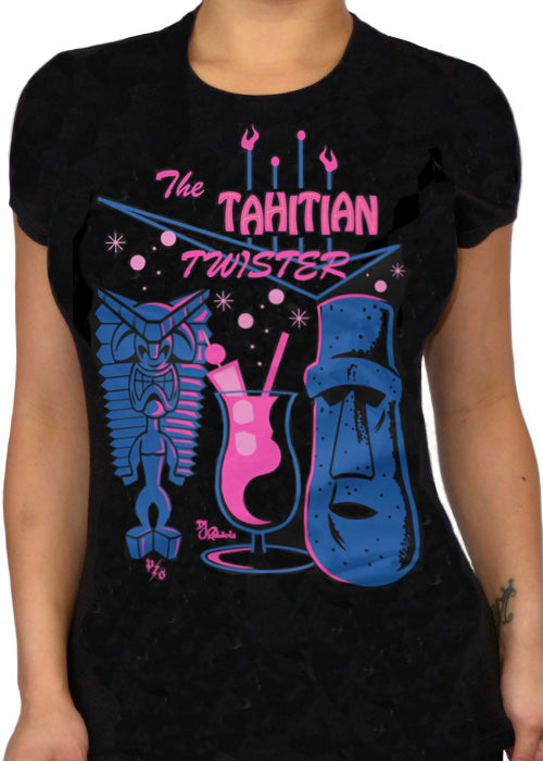 The Tahitian Twister Tee – Pinky Star