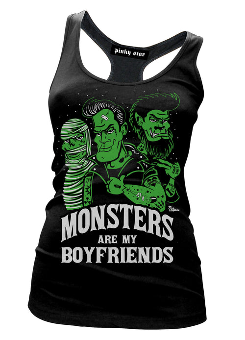 The Monsters Are My Boyfriends Tank