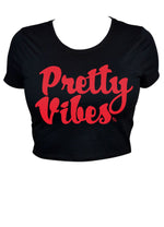 Pretty Vibes Cropped Tee