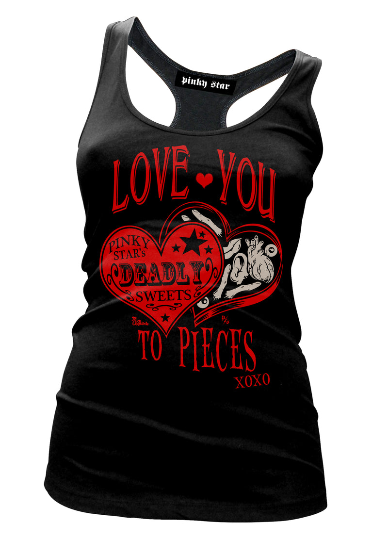 Love You To Pieces Tank Top