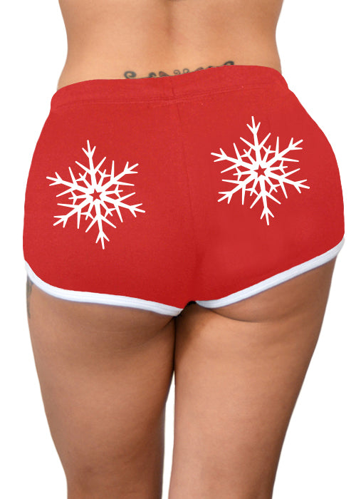Starflakes Red Shorts