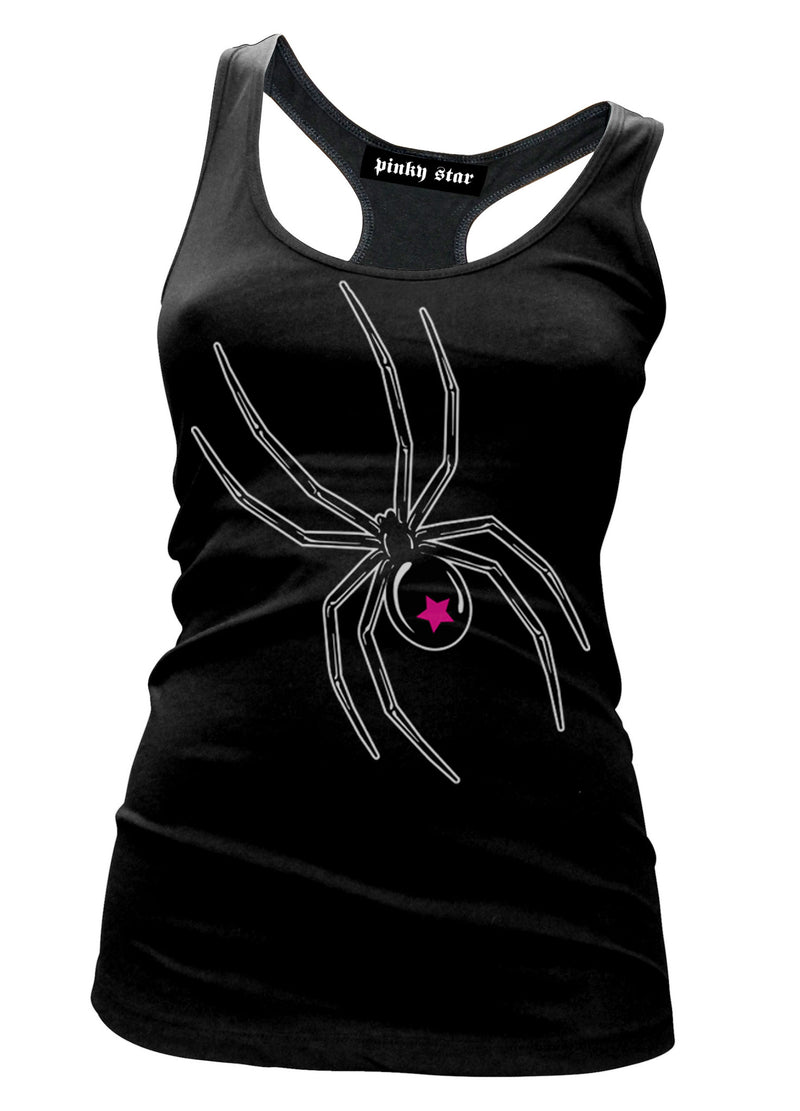 Black Widow Tank Top