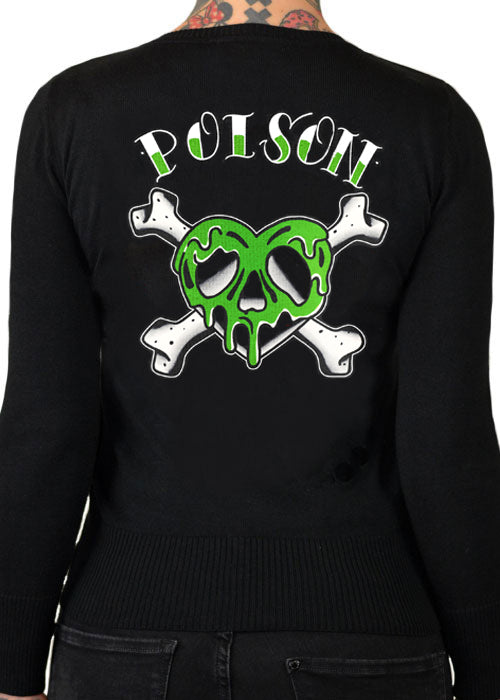poison heart cardigan