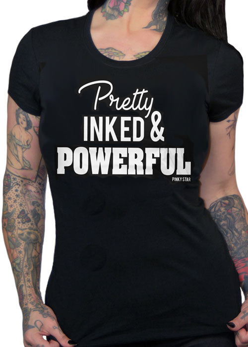 pretty inked and powerful - pinky star