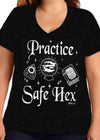 Practice Safe Hex Plus Size Tee
